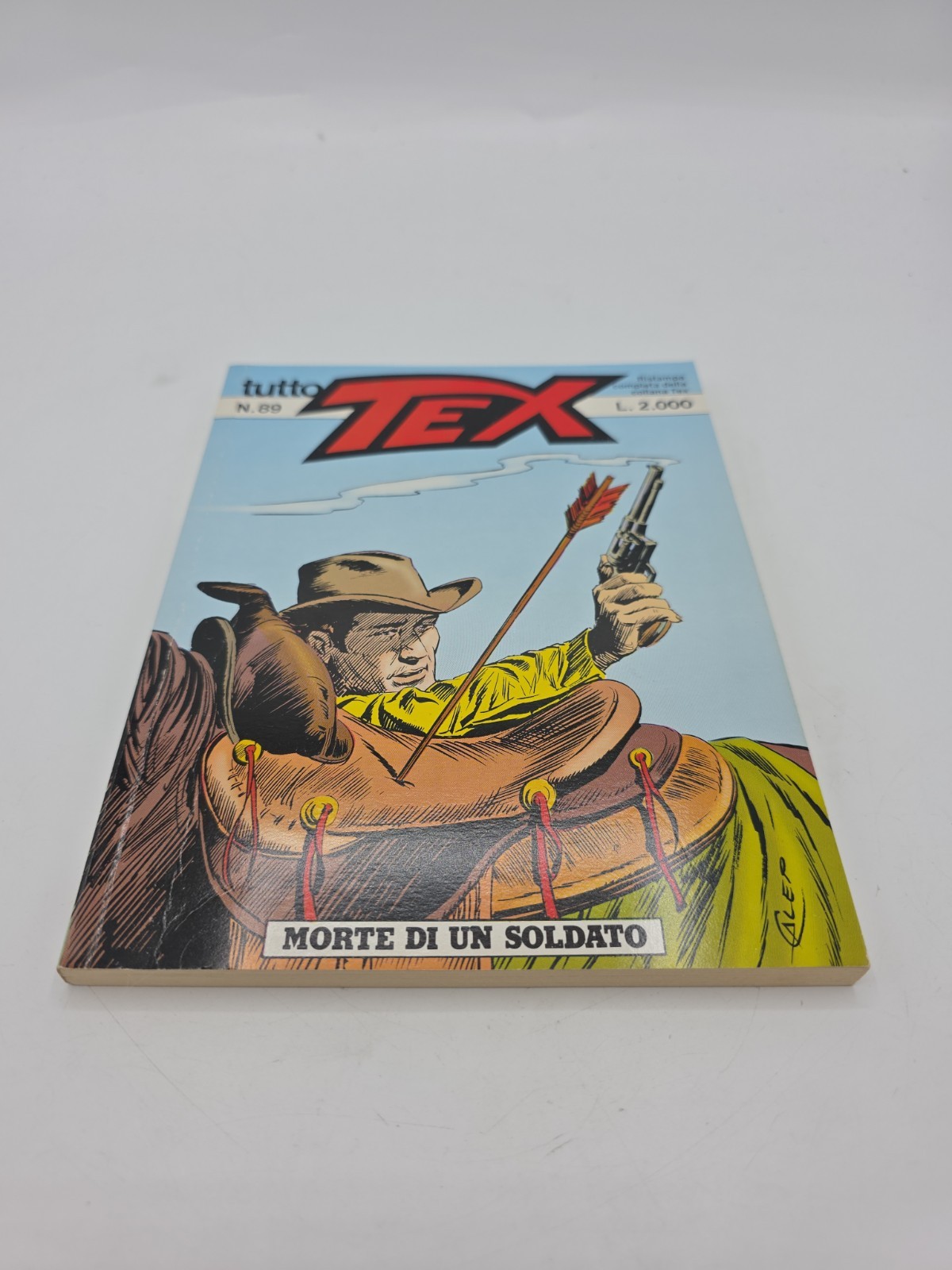 Tutto Tex n.89 del 1990 "Morte di un Soldato" Ottimo S. Bonelli Editore