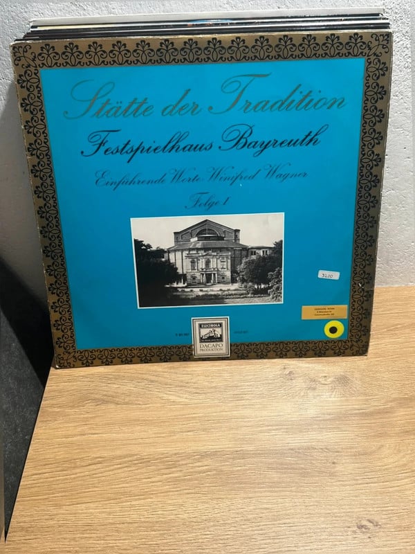 Stätte der Tradition Festspielhaus Bayreuth Vinyl LP Richard Wagner Klassik
