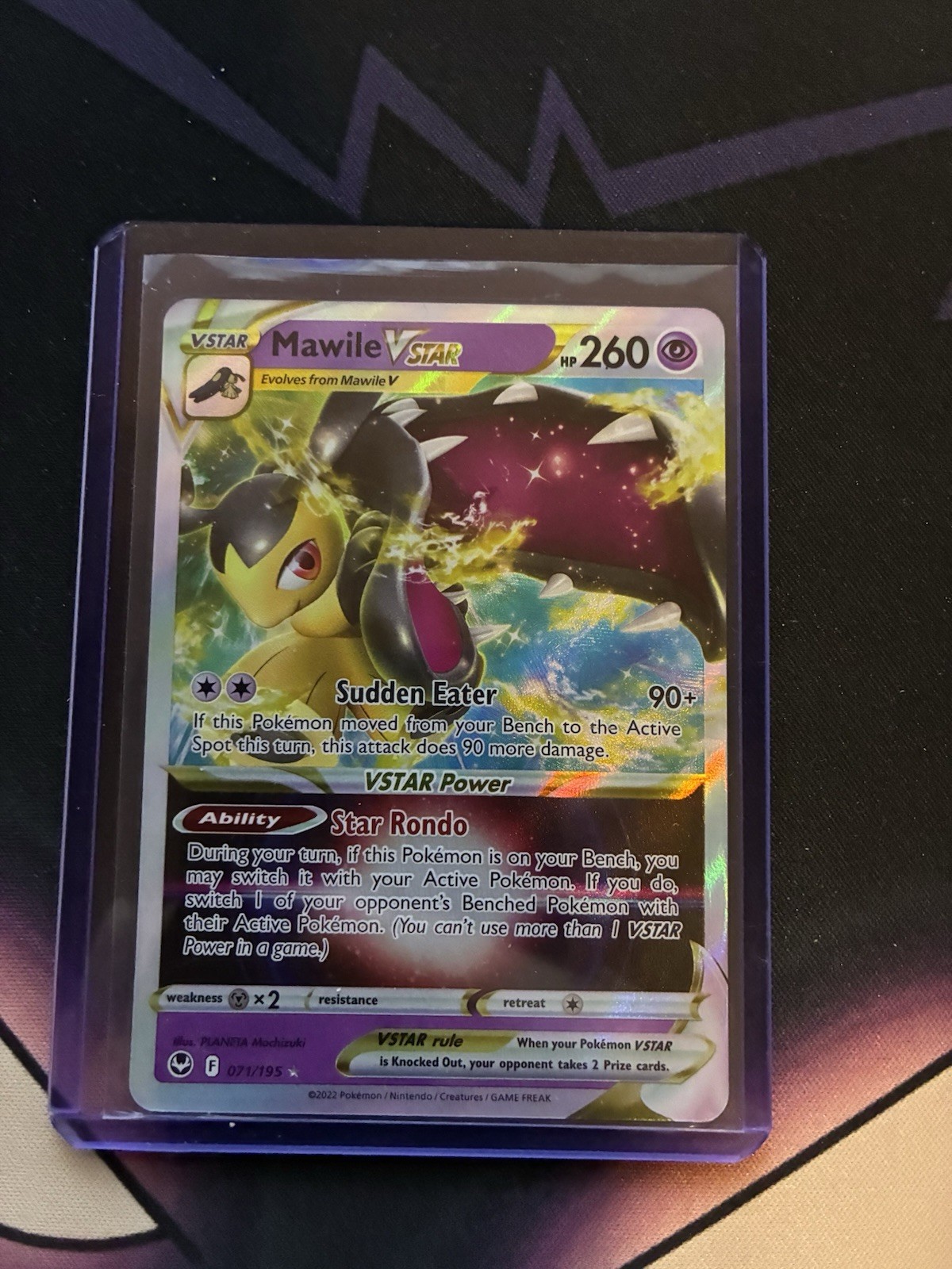 Mawile VSTAR - 071/195 - Pokemon Silver Tempest Ultra Rare Card NM