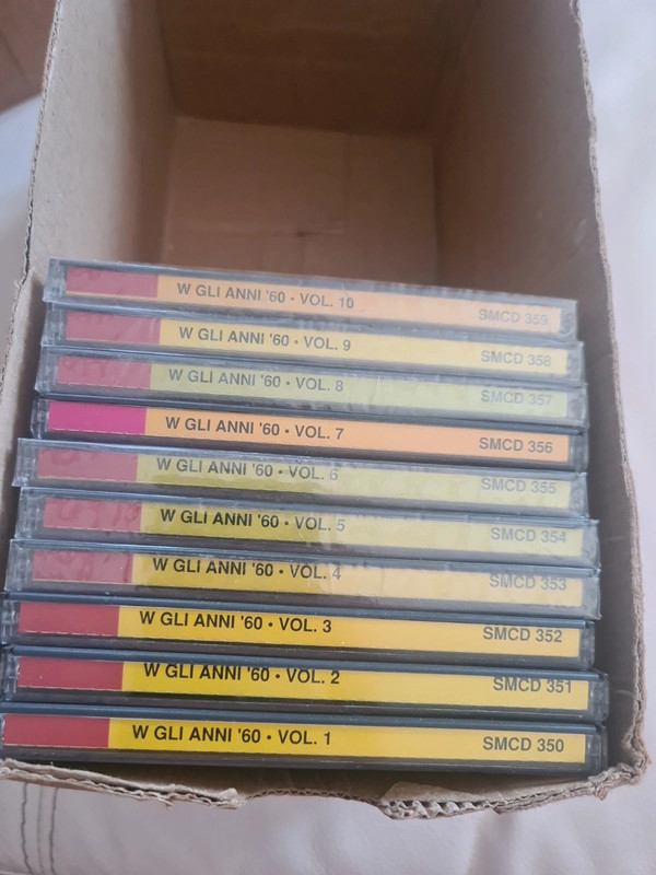 Lotto 10 cd vintage W gli Anni 60