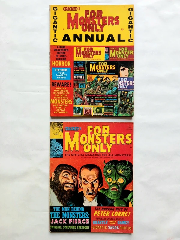 BD - Rare magazines Craked's for Monsters Only - VO