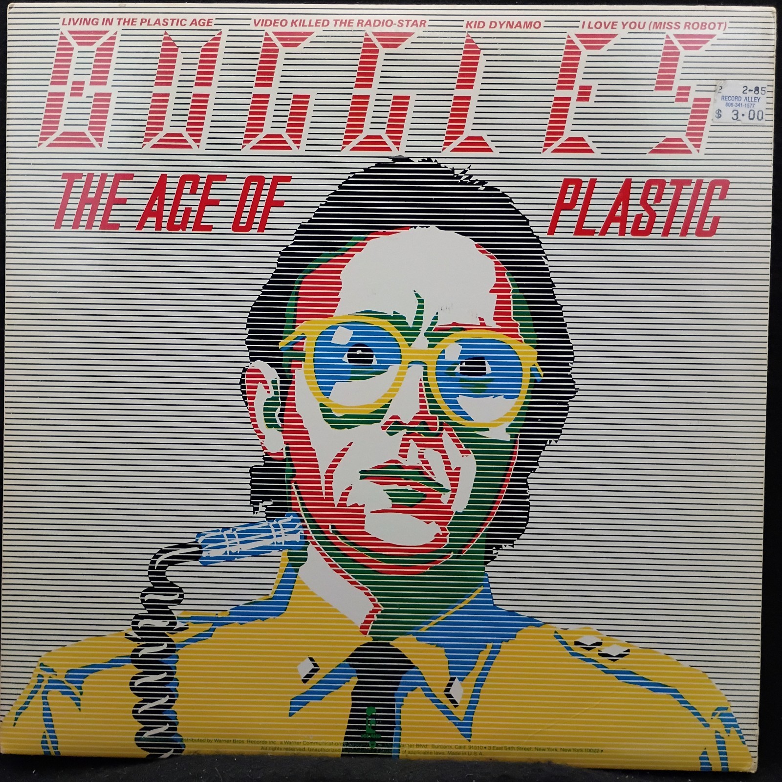 The Age Of Plastic by Buggles (Island ILPS 9585) LP EX/VG+