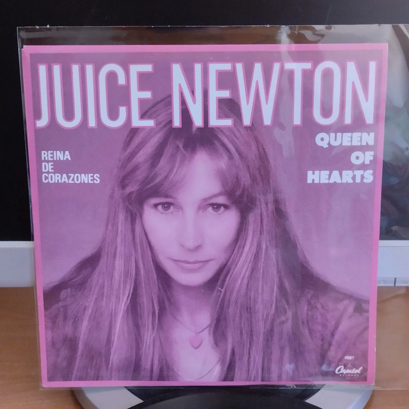 Single Juice Newton - Reina De Corazones = Queen Of Hearts (7", Single, Promo) 1981 España