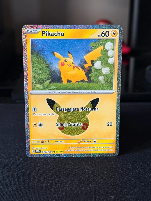 Pikachu #23 - 30C 045 - Pokemon 30° Anniversario