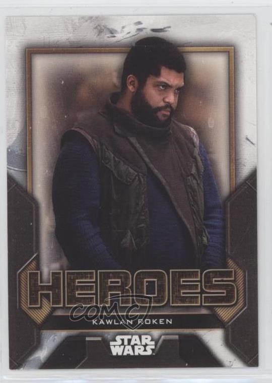 2023 Topps Star Wars Obi-Wan Kenobi Heroes Kawlan Roken #H-7 2k3