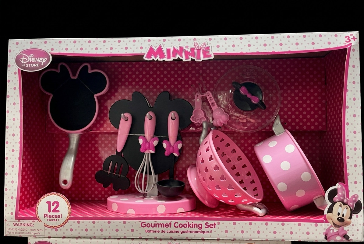 Disney Minnie Mouse Cooking Set Pots & Pans Exclusive Playset 2015 Set #3