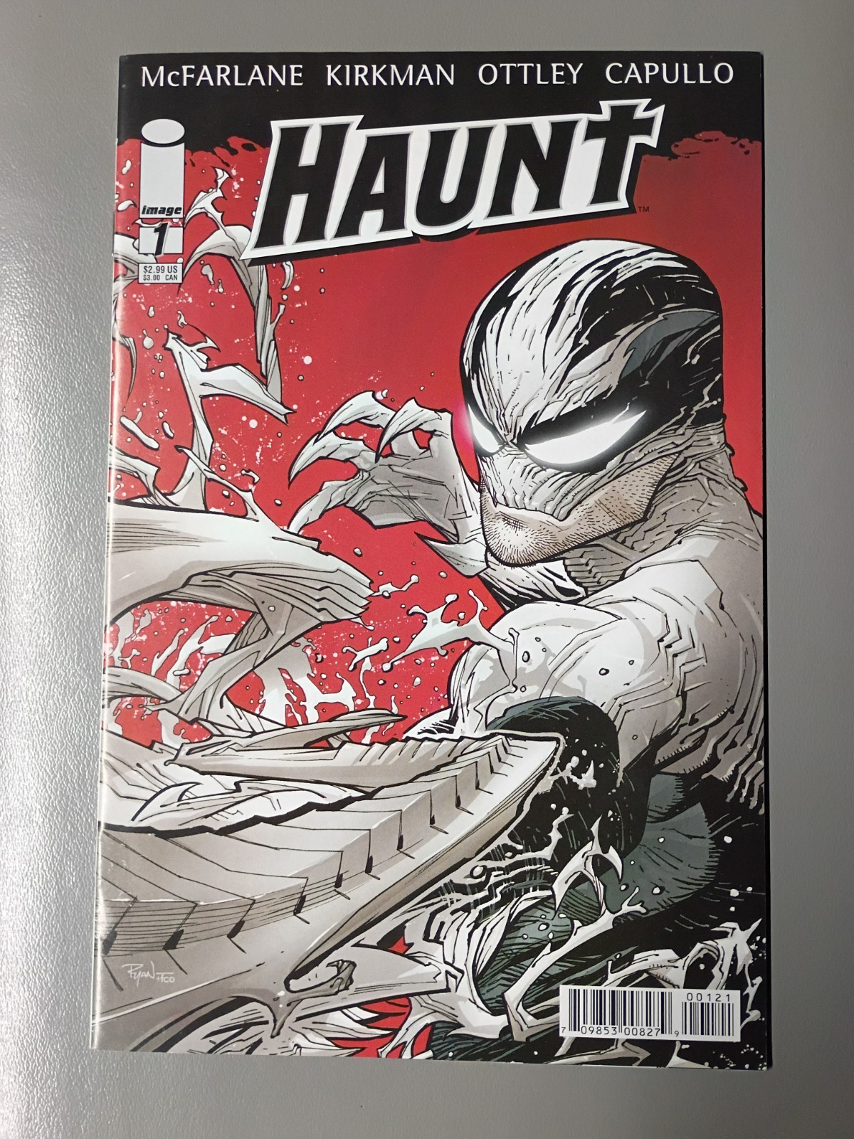 Haunt #1 Image Comics 2009 McFarlane Kirkman Capullo Ottley 1° Haunt 1° stampa