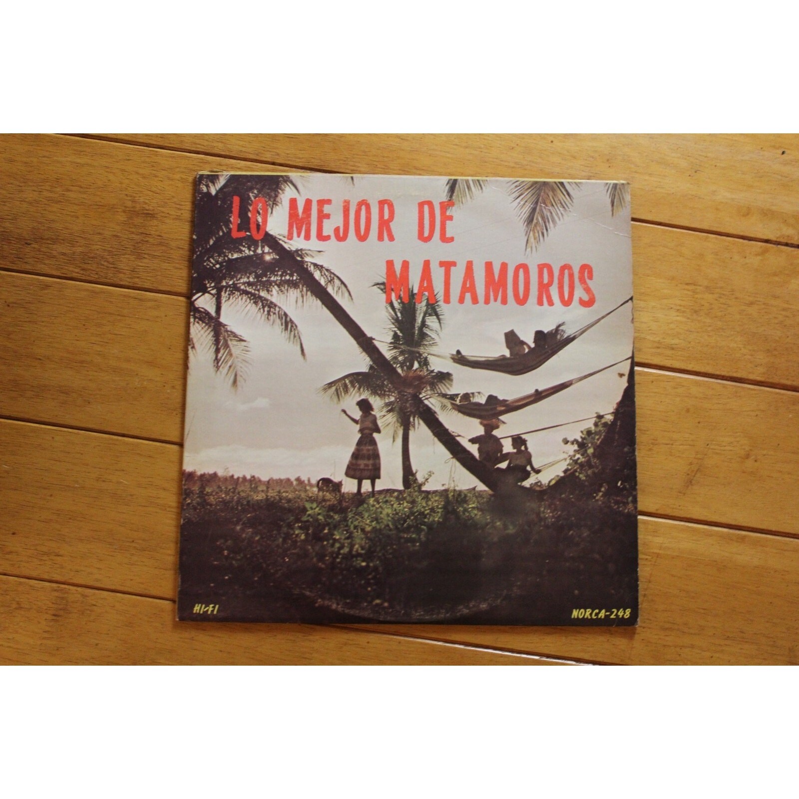 ALTA FIDELIDAD - LO MEJOR DE MATAMOROS LP 12" VINYL RECORD G+ LATIN TROPICAL