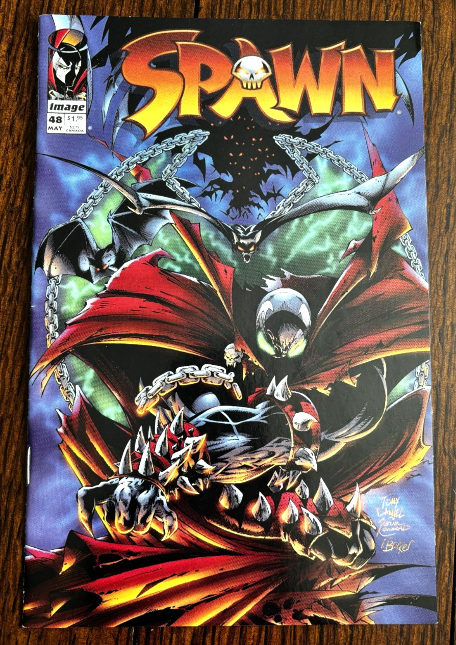 Spawn #48 Image Comics Malibu Comics 1996 Todd McFarlane Daniel Conrad Broeker