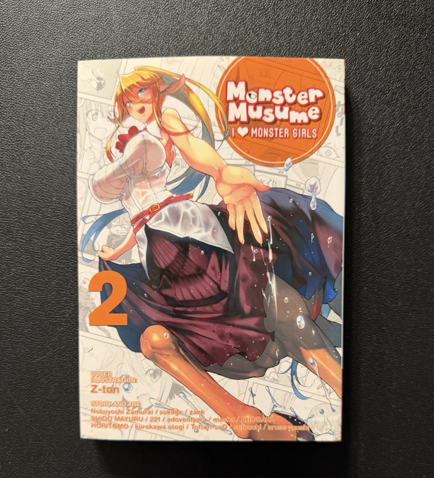Monster Musume manga vol 2 I love Monster Girls raro fuori produzione buone condizioni prima stampa