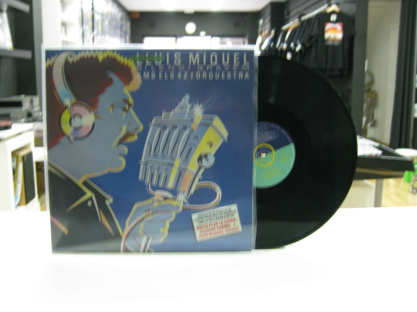 Lluis Miquel 2LP Spagnolo Catalano Silenci Gravem Con I 4ZIORQUEST 1986 Gatefold