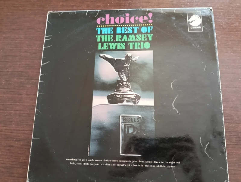 Ramsey Lewis Trio. The best of Choice! LP