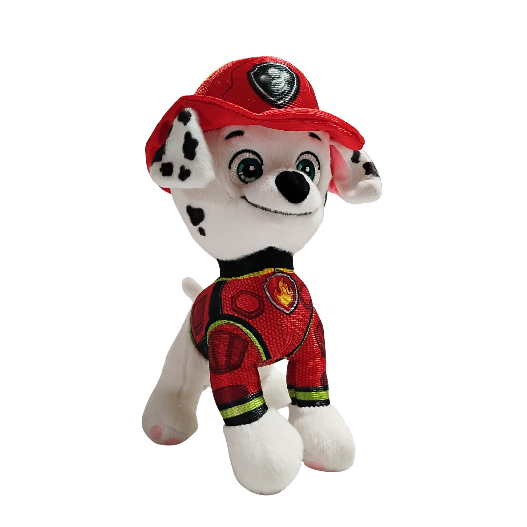 Peluche Nickelodeon Paw Patrol Spin Master | Marshall | 7,5" | morbido | cane di peluche