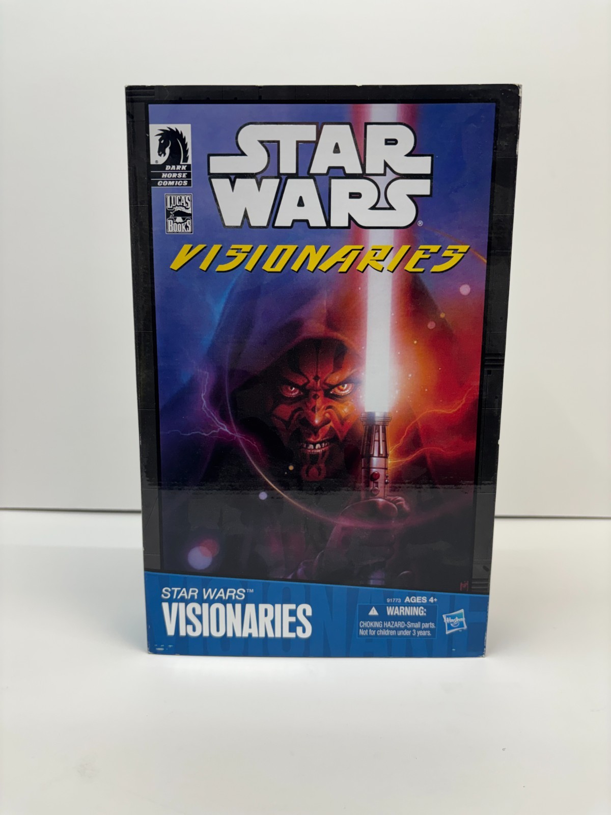 SDCC Star Wars Visionaries Darth Maul Owen Lars Figure Comic Pack 2010