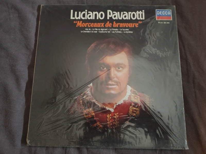 Album vinyle 33 tours de Luciano Pavarotti
