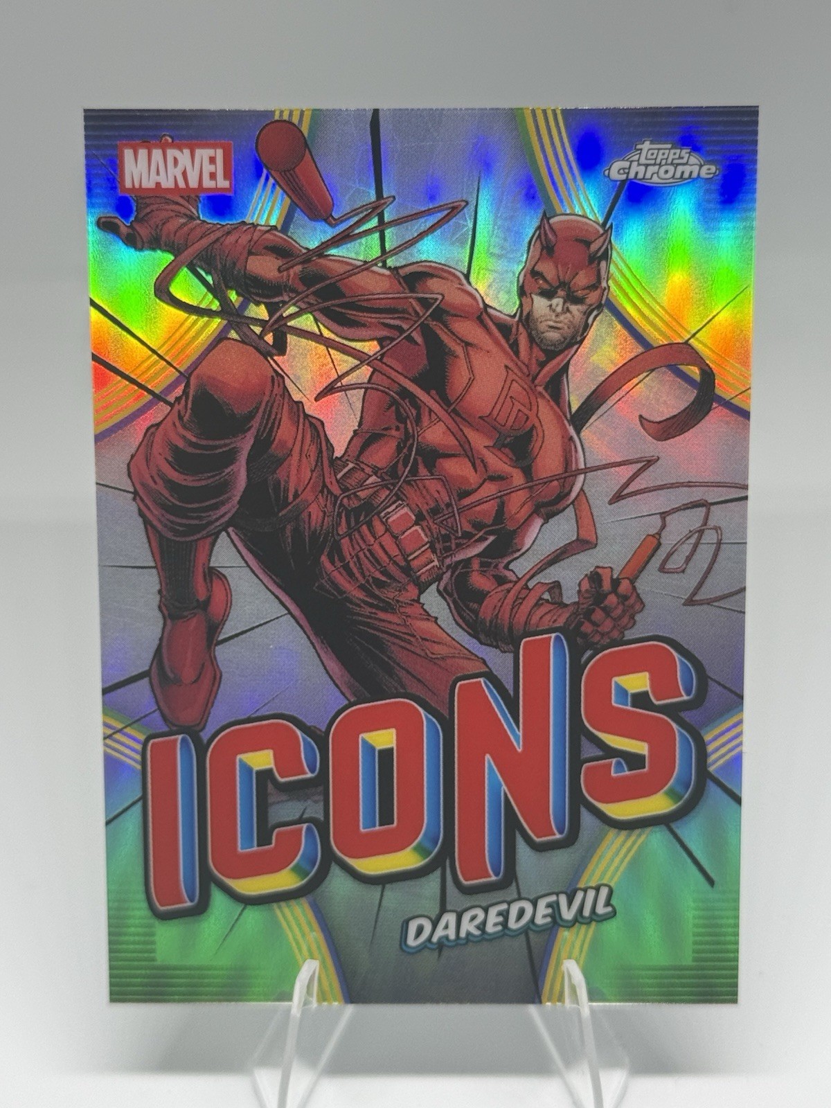 2026 Topps Chrome Marvel Comics Daredevil Icons #MI-03