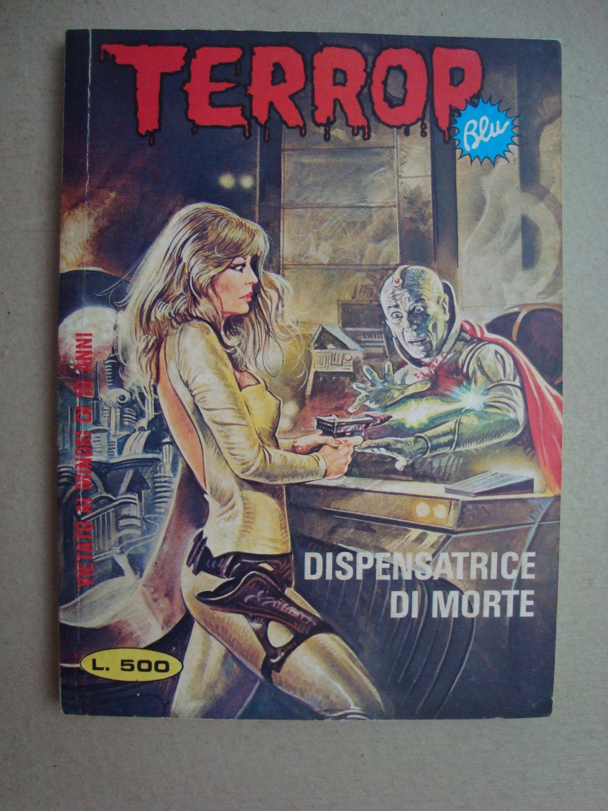 terror blu n°100 ed.ediperiodici 1981