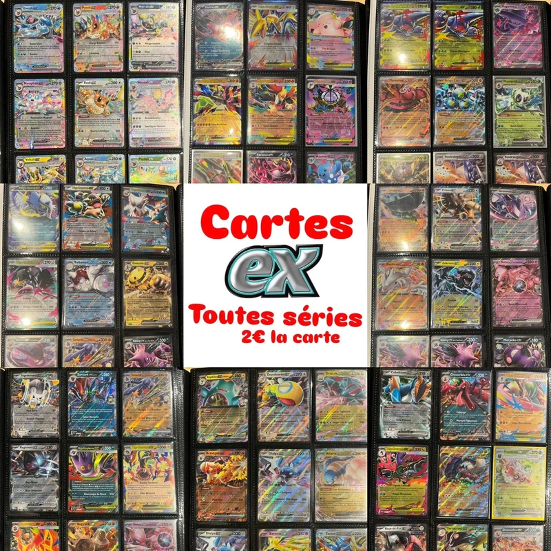 Cartes Pokémon EX