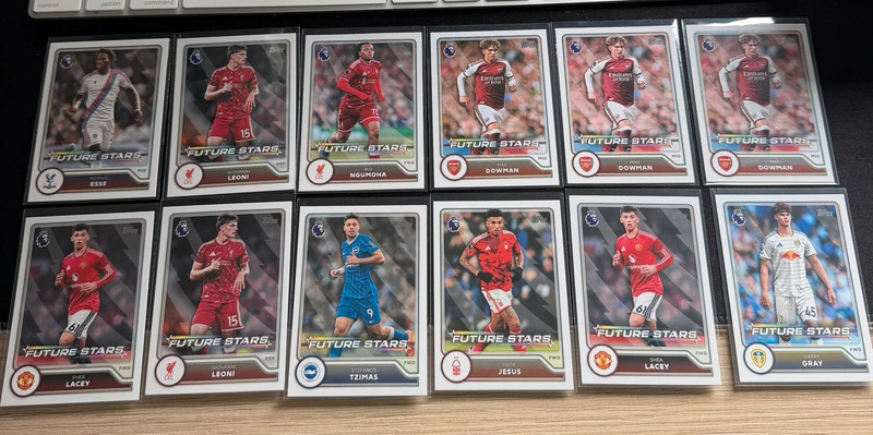 Topps Premier League 2026/2027 - 38 Future Stars cards