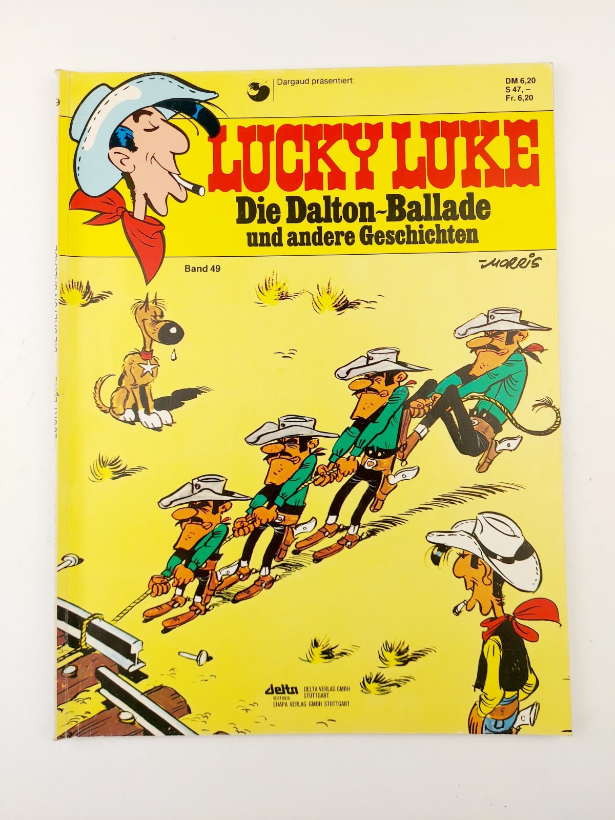 Album fumetti Delta / prima edizione / Lucky Luke volume 49 / ottime condizioni / Z1-