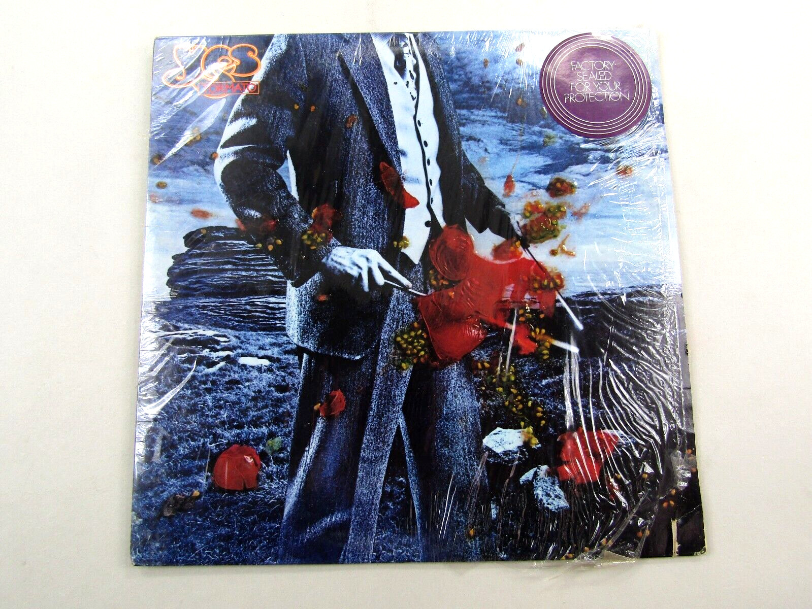 VTG 1978 YES Tormato LP Vinyl Record Atlantic Records Rock Music