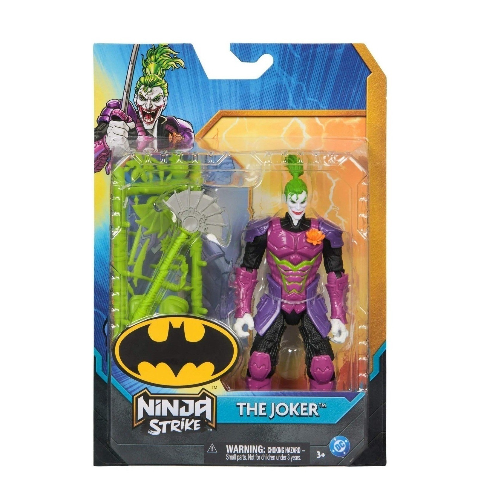 Modellino corazzato Spin Master DC Batman Ninja Strike The Joker 6 pollici nuovo