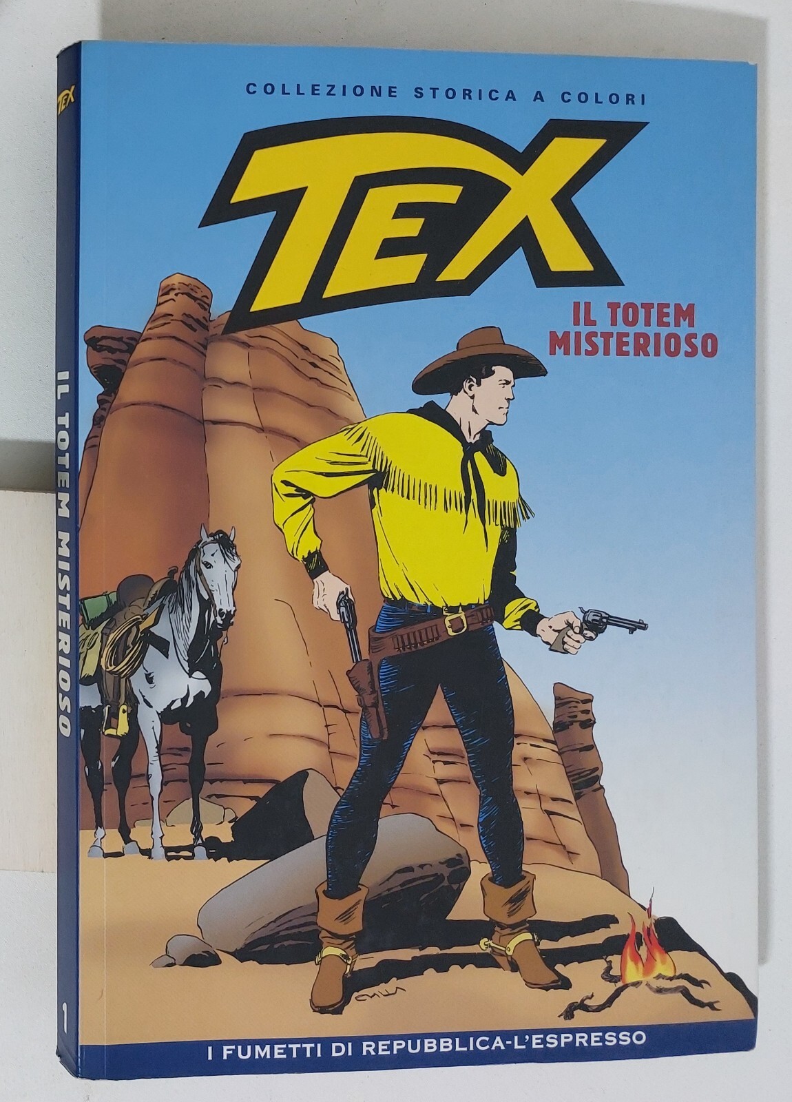 00189 TEX collezione storica Repubblica n. 2 - Il Totem misterioso