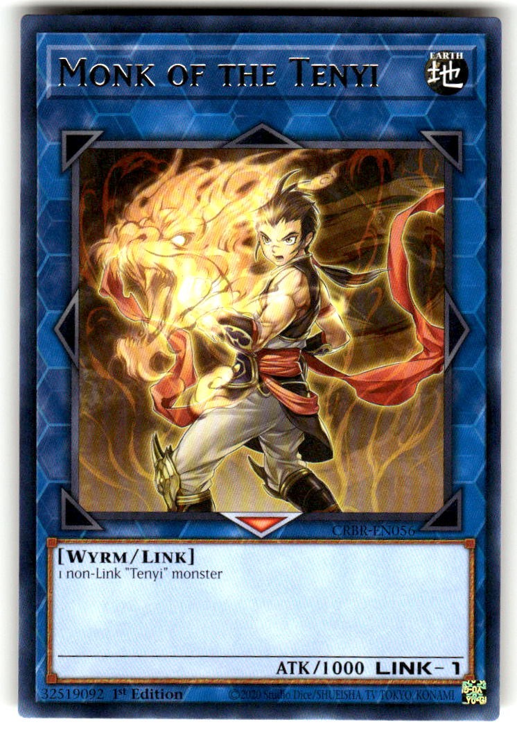 Monk of the Tenyi Raro Crossover Breakers CRBR-EN056 NM