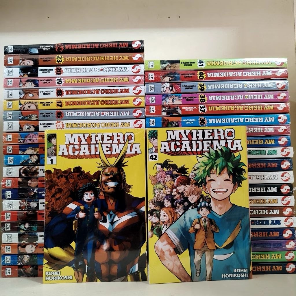 My Hero Academia manga inglese (vol. 1-42) Set completo - Spedizione espressa DHL