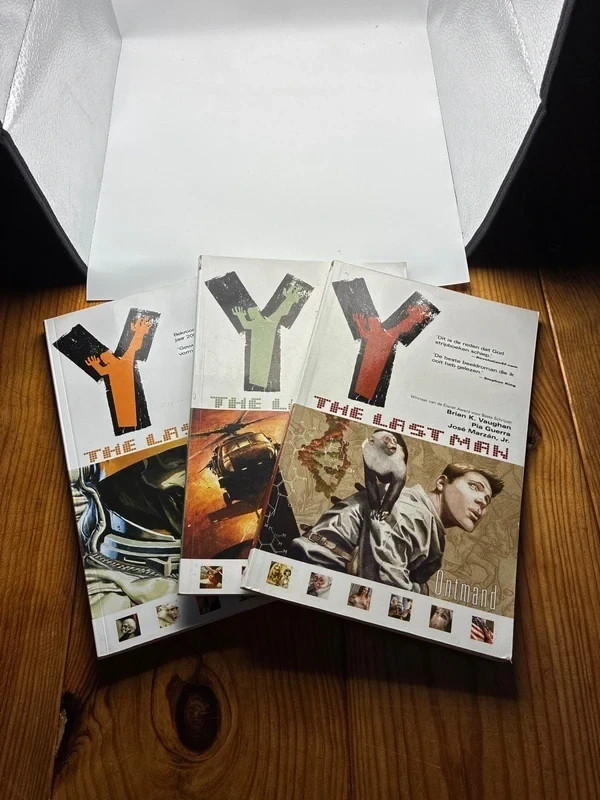 Y: the last man comic book series 1 2 en 3