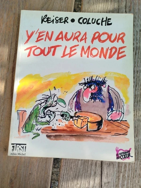 Bd Y'en aura pour tout le monde Reiser Coluche Couverture souple Bon état