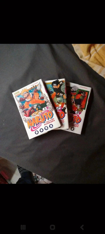Manga naruto 1,2,3