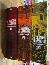 The Drifting Classroom Kazuo Umezz VIZ lotto manga inglese vol. 1-3