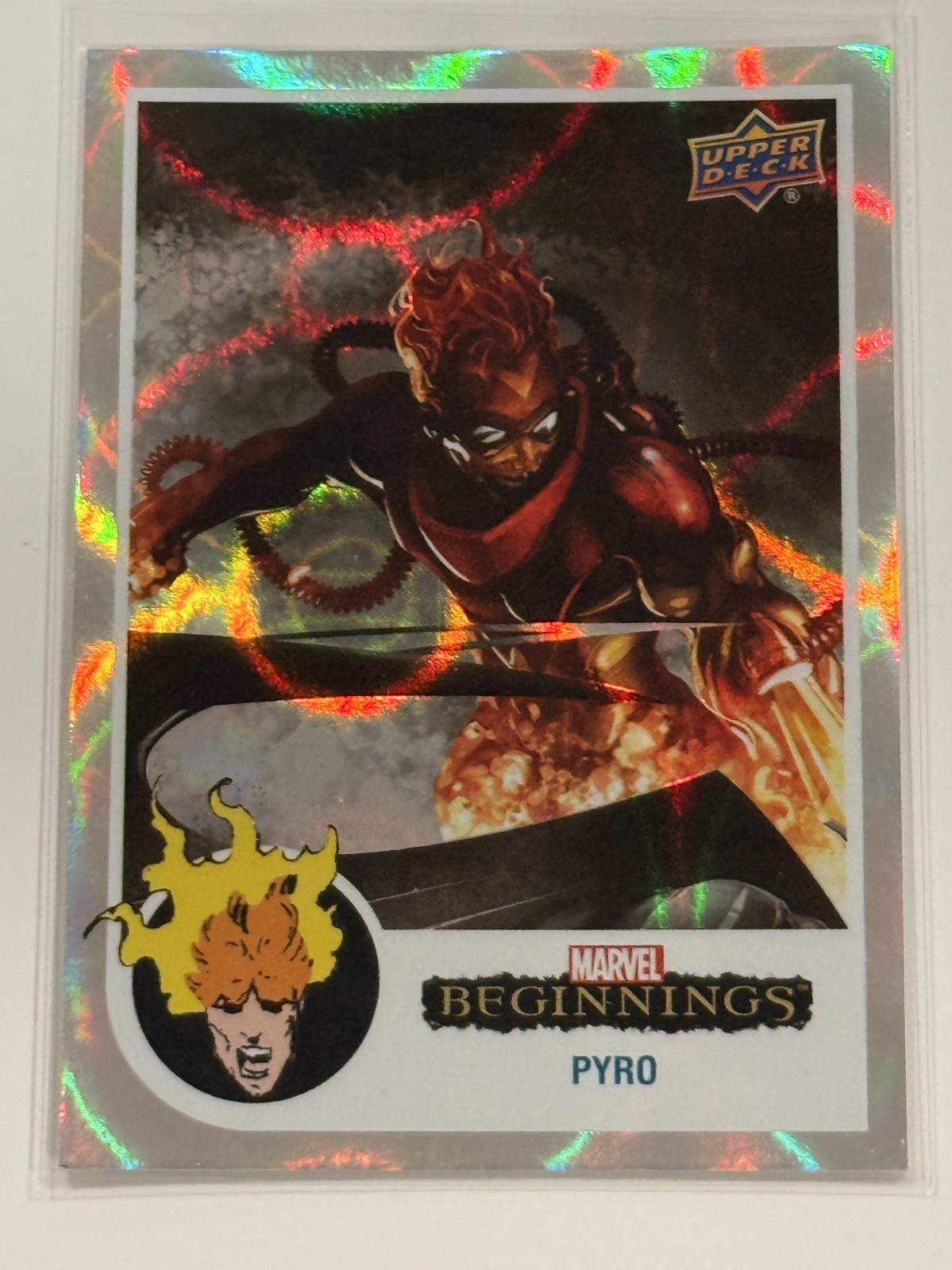 2022 Marvel Beginning ARCOBALENO BIANCO OLTRE #116 PIRO Obiettivo💥