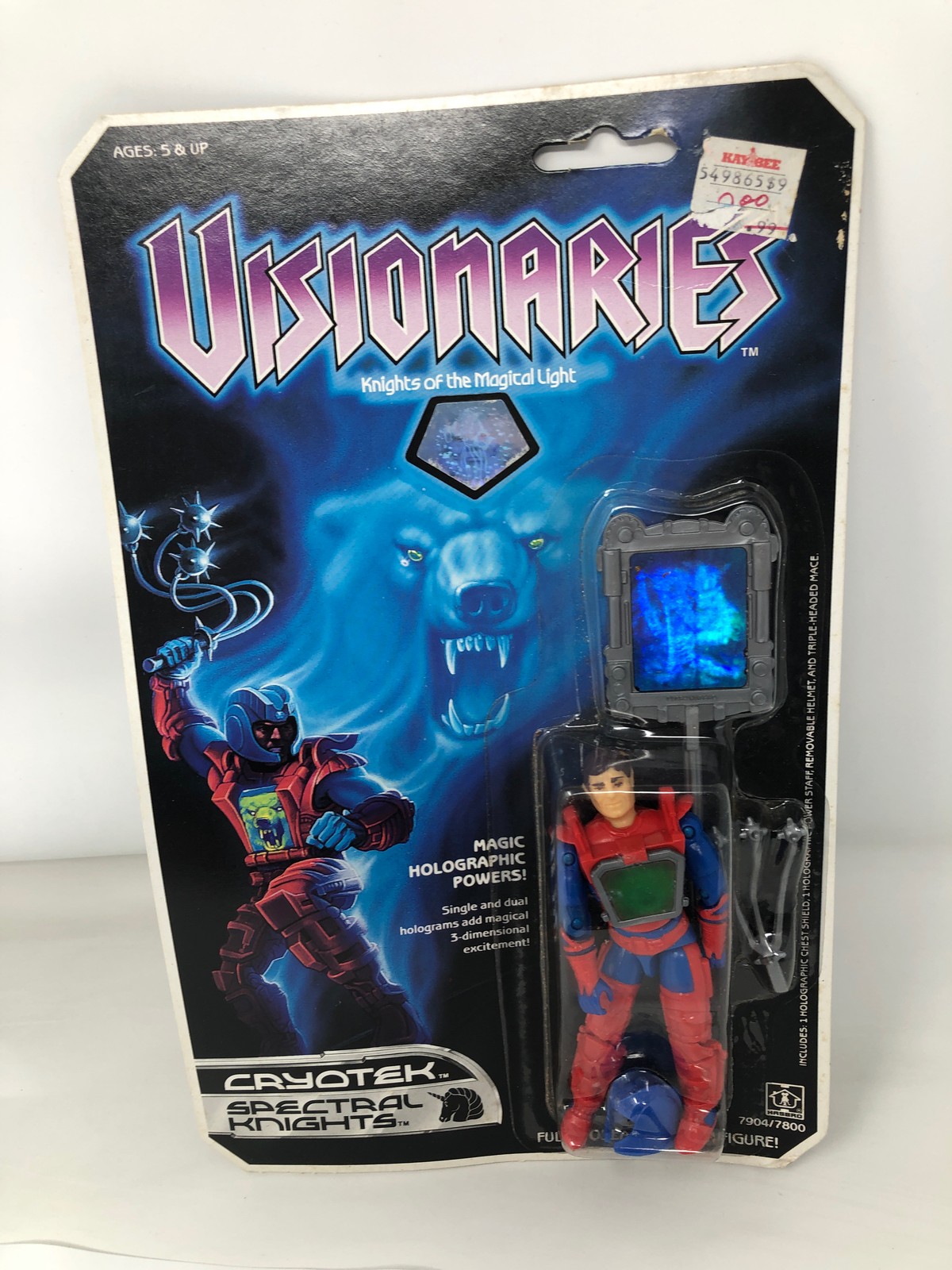 Figurina Cryotek Cavalieri Spettrali Hasbro Visionaries 1987 Vintage