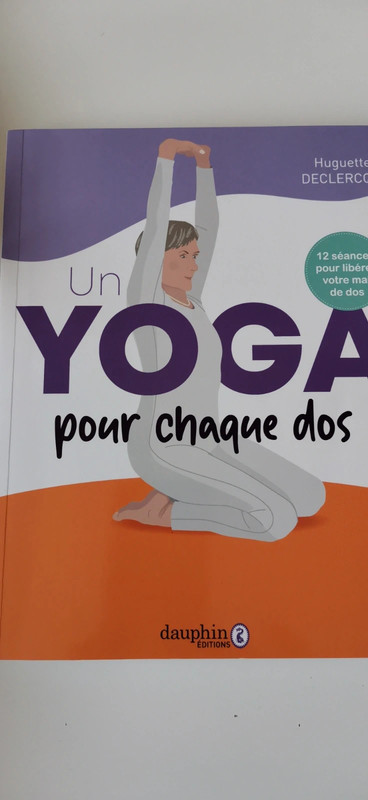 Livre "Un Yoga pour chaque dos" de Huguette Declercq