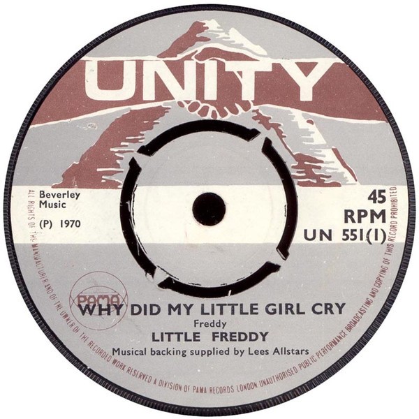 Little Freddy - Why Did My Little Girl Cry (7", Single) (Very Good Plus (VG+)) -