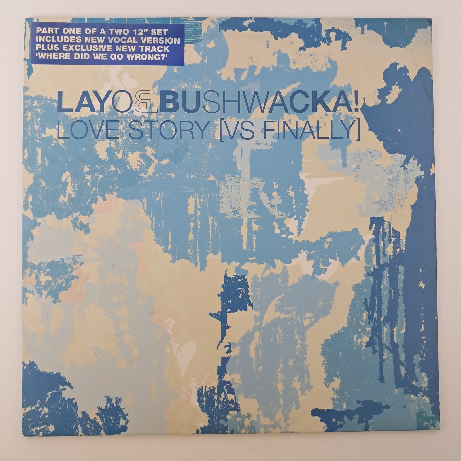 Layo & Bushwacka Love Story Vs Finally 12" Vinyl UK XLT154 XL Recordings VG+