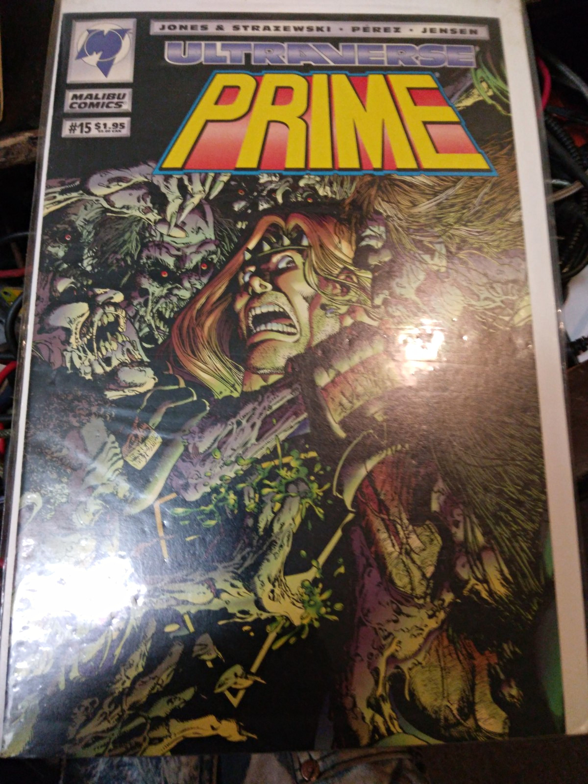 Prime #15 Malibu Comics Ultraverse Prime Gerard Jones J. Michael Straczynski