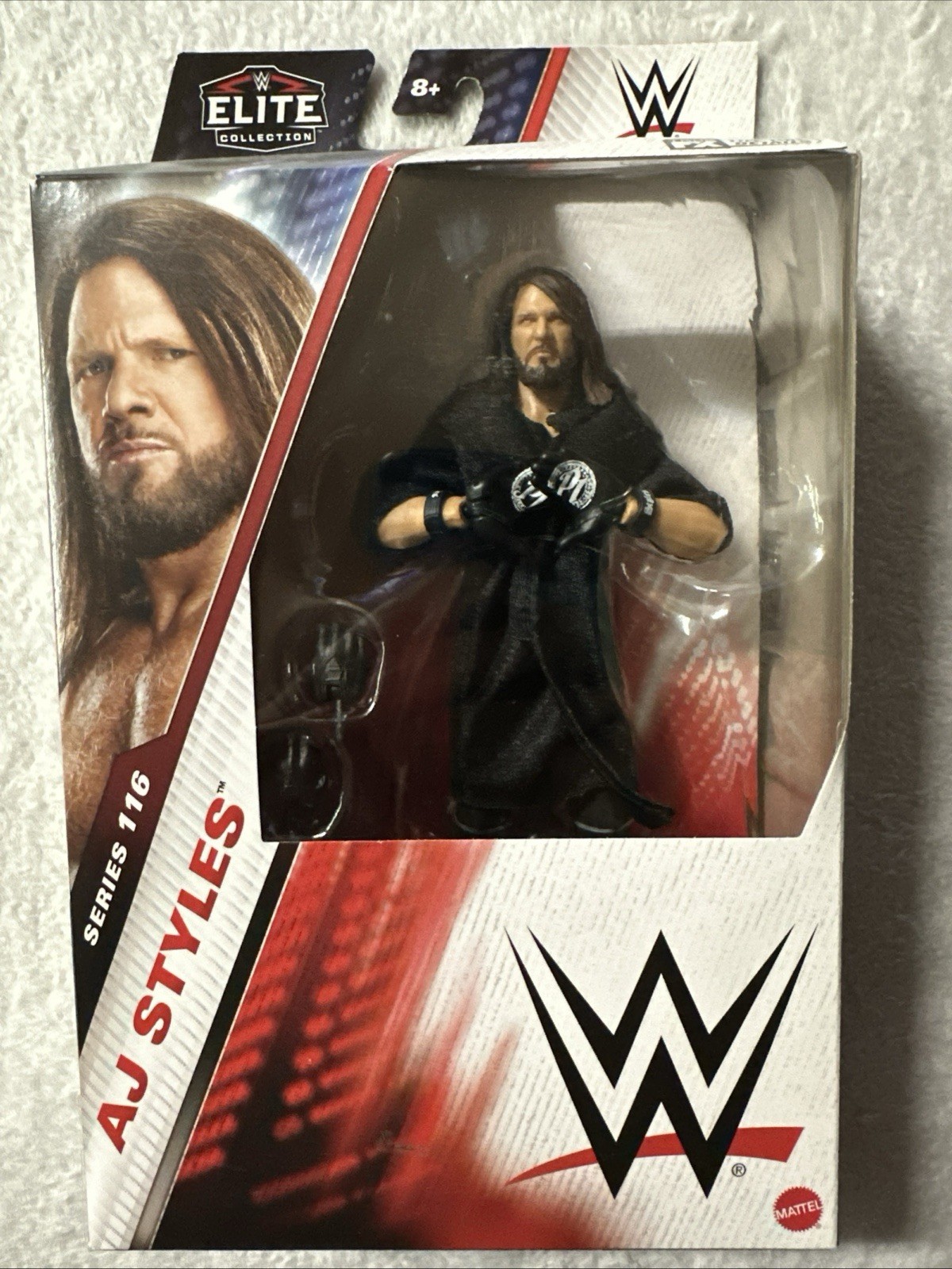 Modellino WWE AJ Styles Elite Collection Series 116 Mattel Toy Wrestling