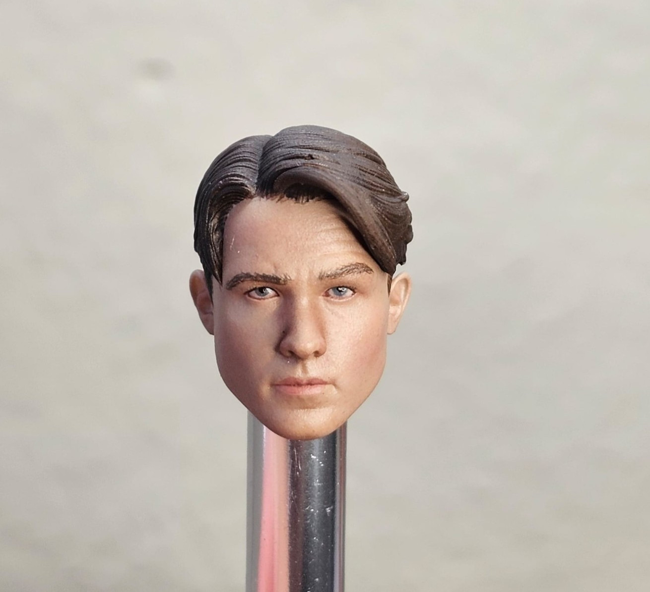 1/12, 1/10 PAINTED CUSTOM Billy Campbell ROCKETEER HEAD SCULPT