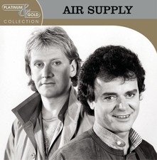 Air Supply : Platinum & Gold Collection (CD) DISC + F/B CVR ART - NO CASE - VG