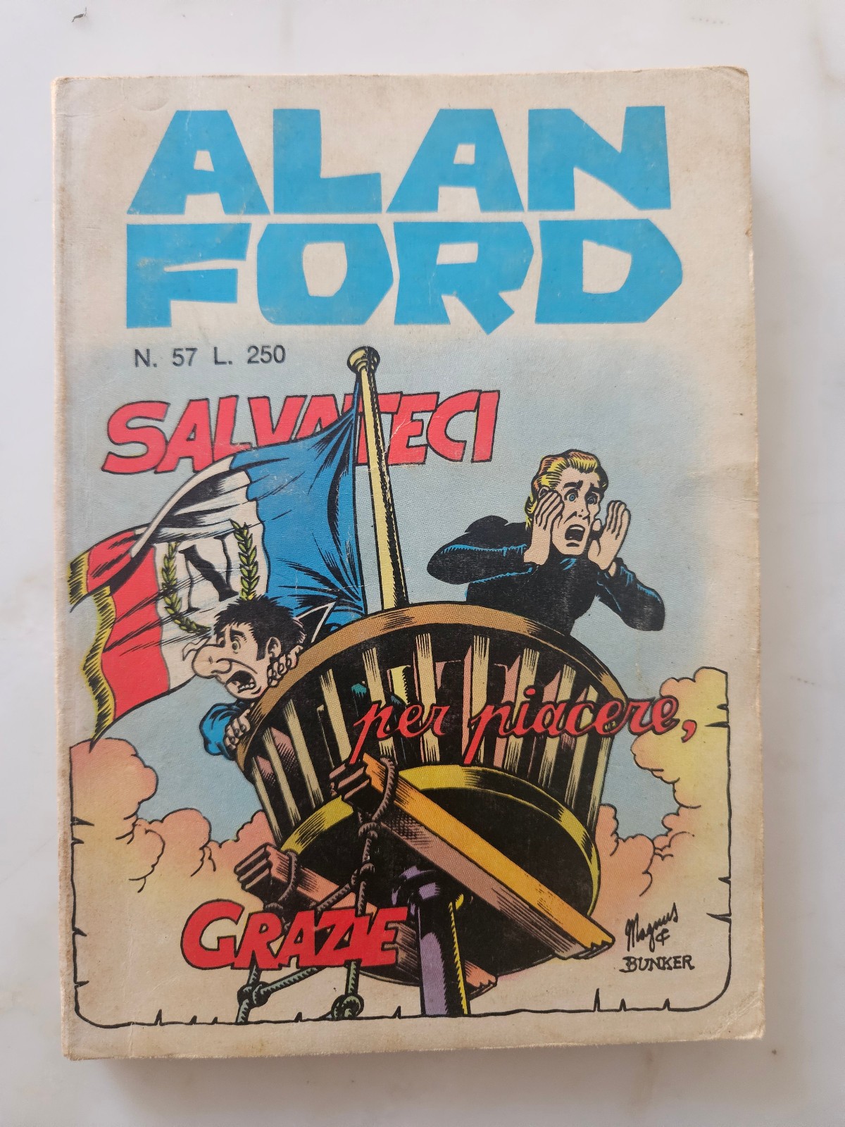 ALAN FORD Lotto n.   57-58-59  - ed. Corno 1974 -  buono/ottimo