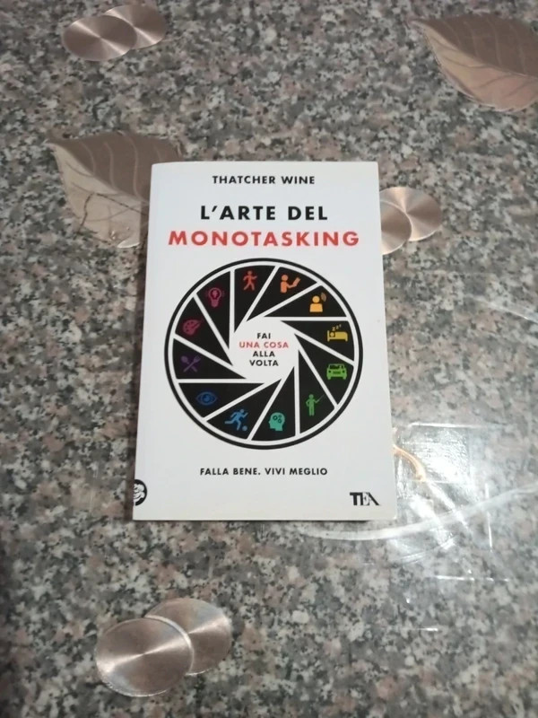 Libro L'arte del monotasking Thatcher Wine italiano come nuovo
