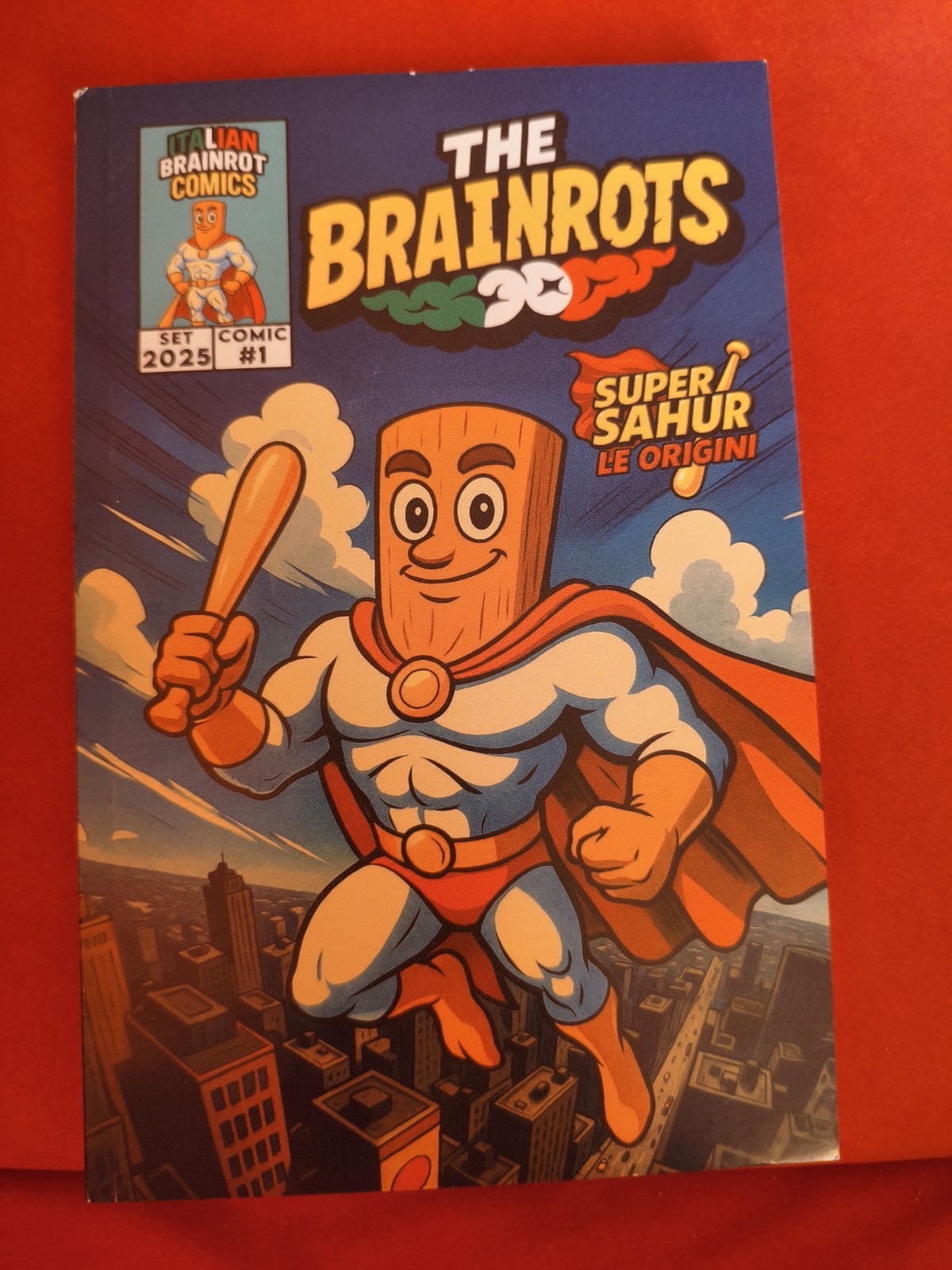 Fumetto Prima Edizione 2025 The Brainrots Numero #1 Italian Brainrot