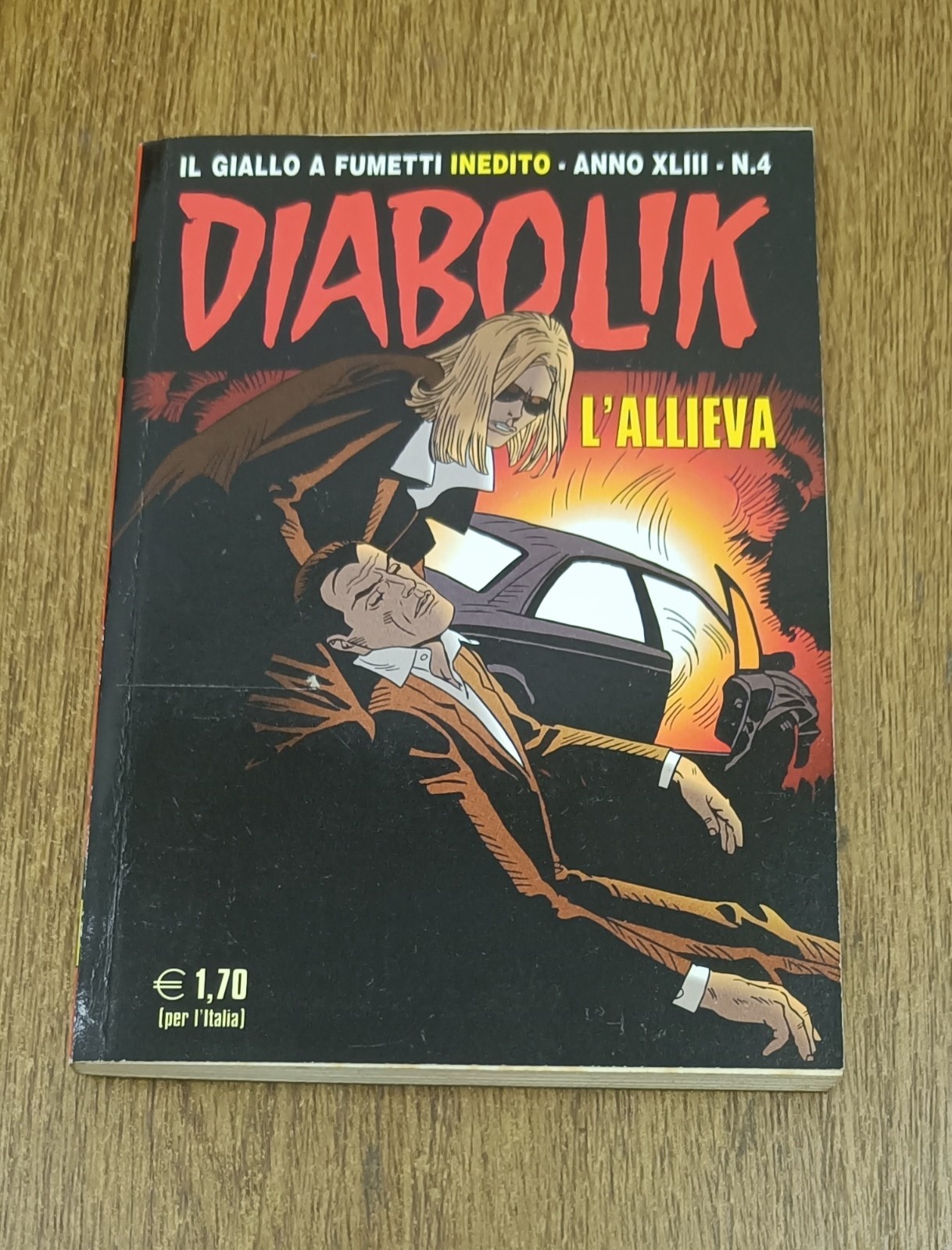 Diabolik anno XLIII n. 4 - L'alieva - Astorina aprile 2004