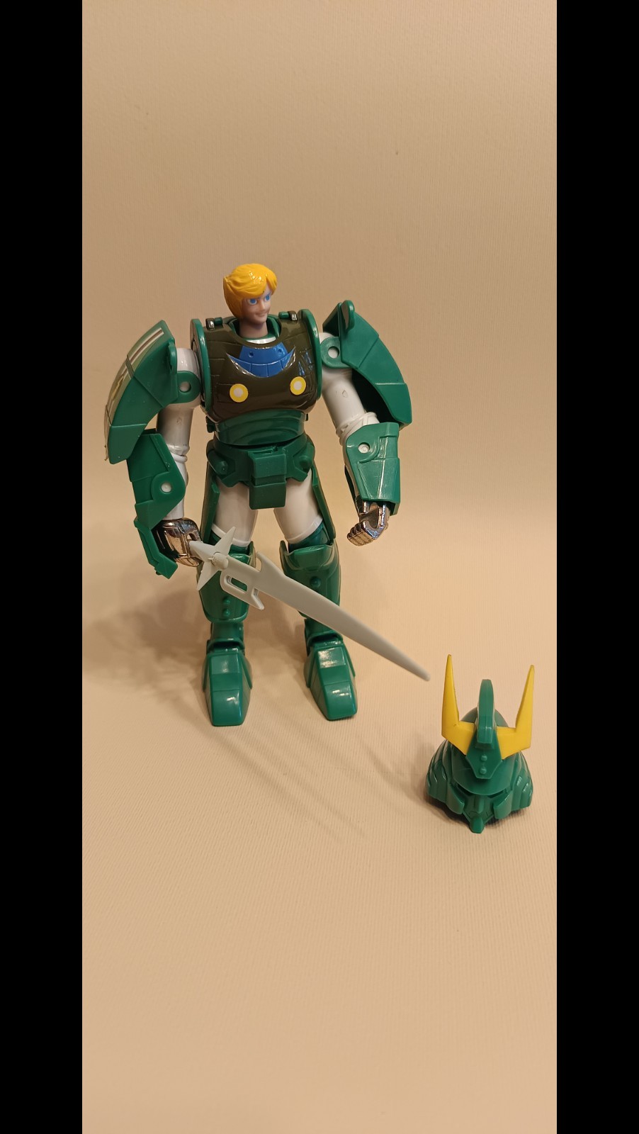 Action figure robot Anime Action Japan Samurai Troopers Seiji Takara 1988