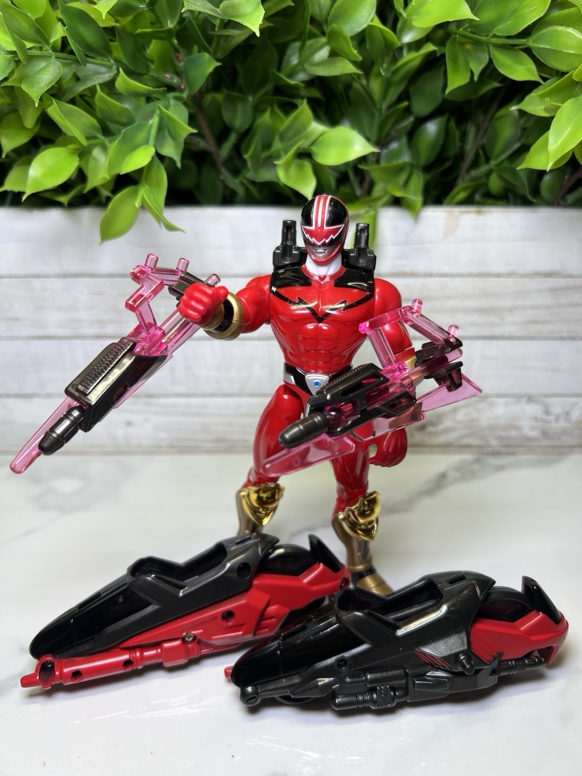 Modellino Bandai Power Rangers Time Force Mega Battle Quantum Ranger 2000