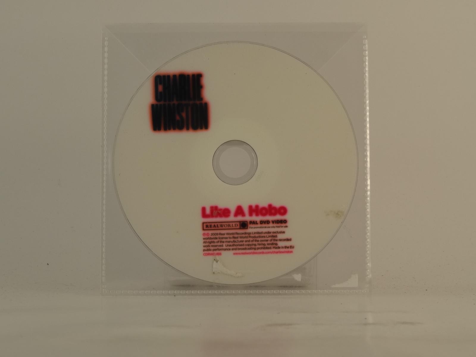CHARLIE WINSTON LIKE A HOBO (E27) 1 Track Promo CD Single plus Plastic Sleeve RE