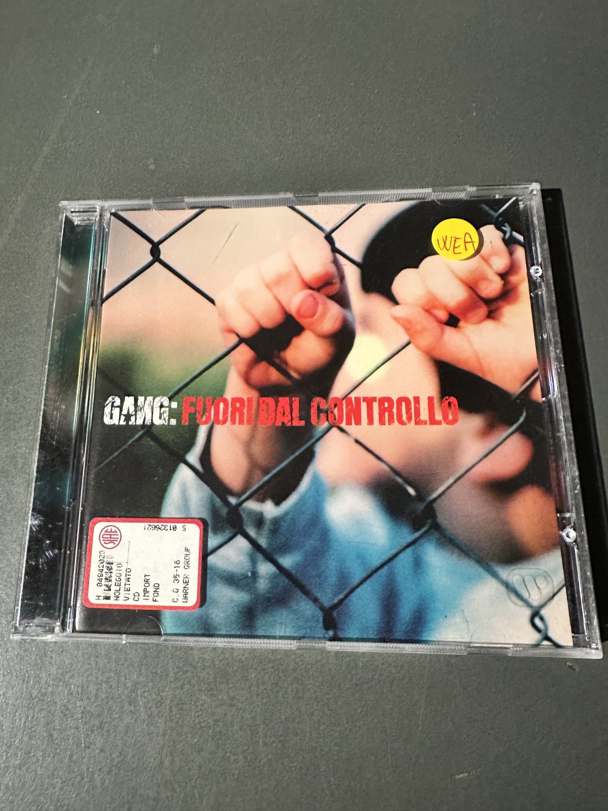 CD ALBUM / Gang - Fuori Dal Controllo (WEA)